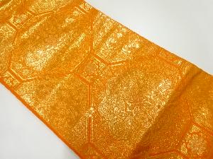リサイクル　純金箔24K蜀江文に華紋模様織出し袋帯